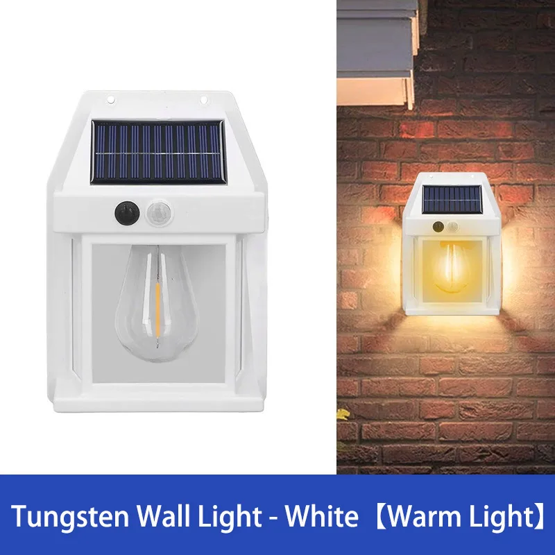 Smart Garden Lanterns - Solar Tungsten Night Lamp Intelligent Motion