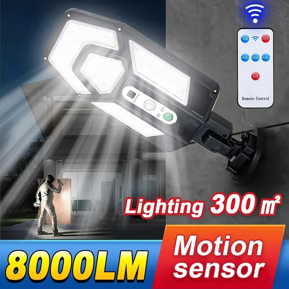 Smart Garden Lanterns - 1/2PC 55LED Solar Wall Light 3