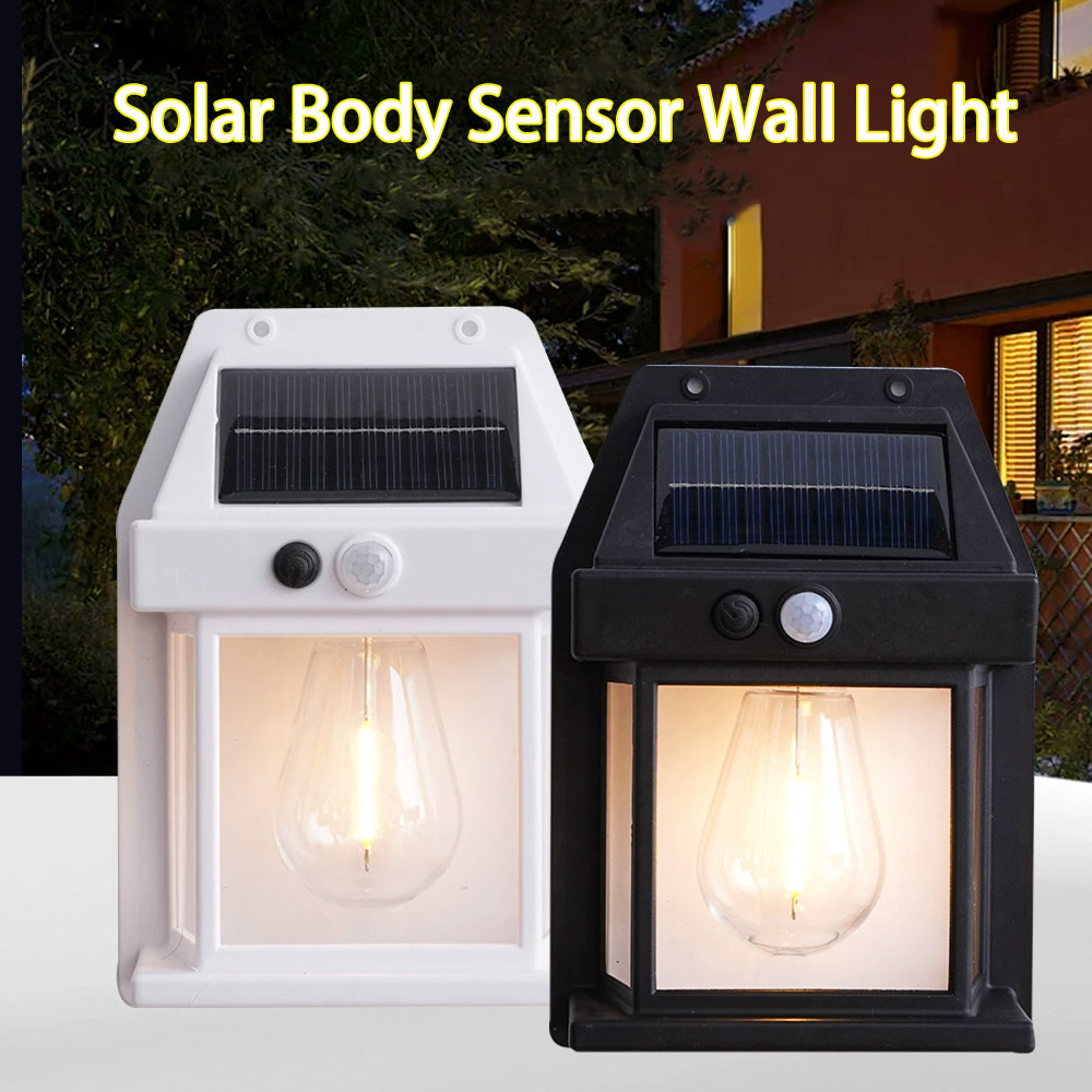 Smart Garden Lanterns - Solar Tungsten Night Lamp Intelligent Motion