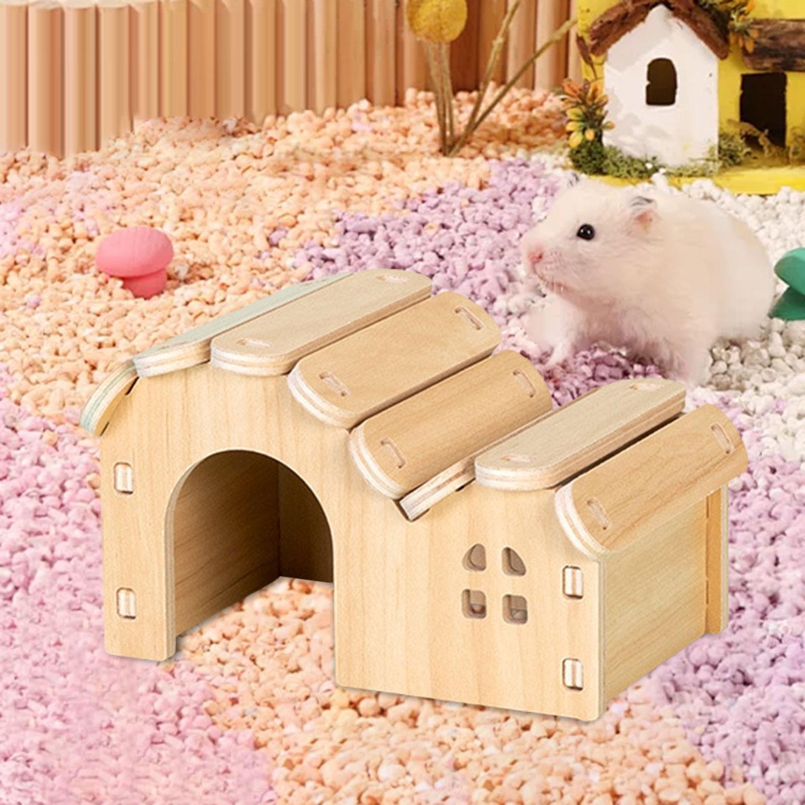 Hamster Wooden House Hideaway  - Insect Hotel Wood 评论和价格