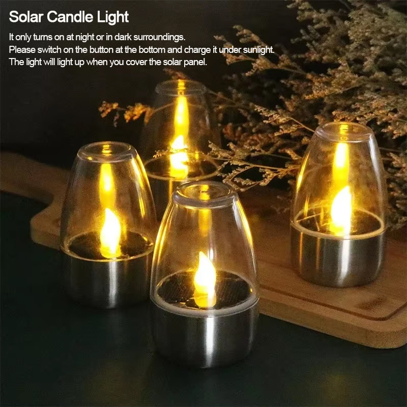 LED Solar Candles Light Flamel - Smart Garden Light 评论和价格