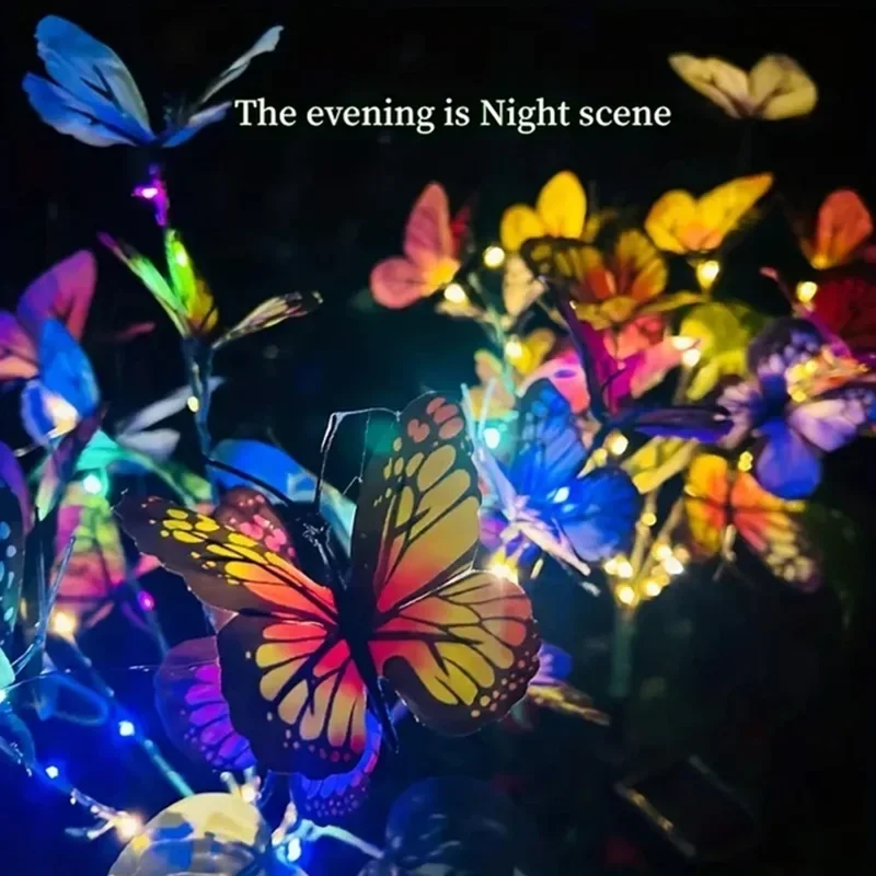 Solar LED Butterfly Garden Lig - Smart Garden Light 评论和价格
