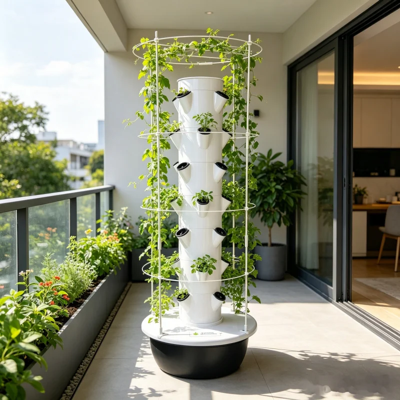 7 Layer Vertical Hydroponic Ga - Smart Garden Trellis 评论和价格