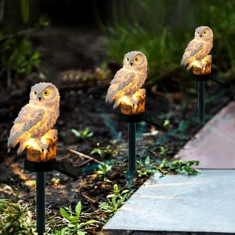 Owl Lights Outdoor Solar Power - Smart Garden Light 评论和价格