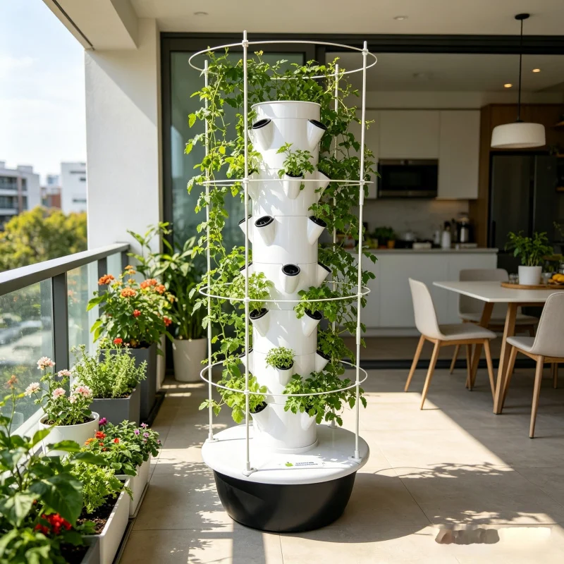 9 Layer Hydroponic Tower Garde - Smart Garden Trellis 评论和价格