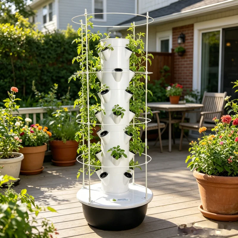 9 Layer Hydroponic Tower Garde - Smart Garden Trellis 评论和价格