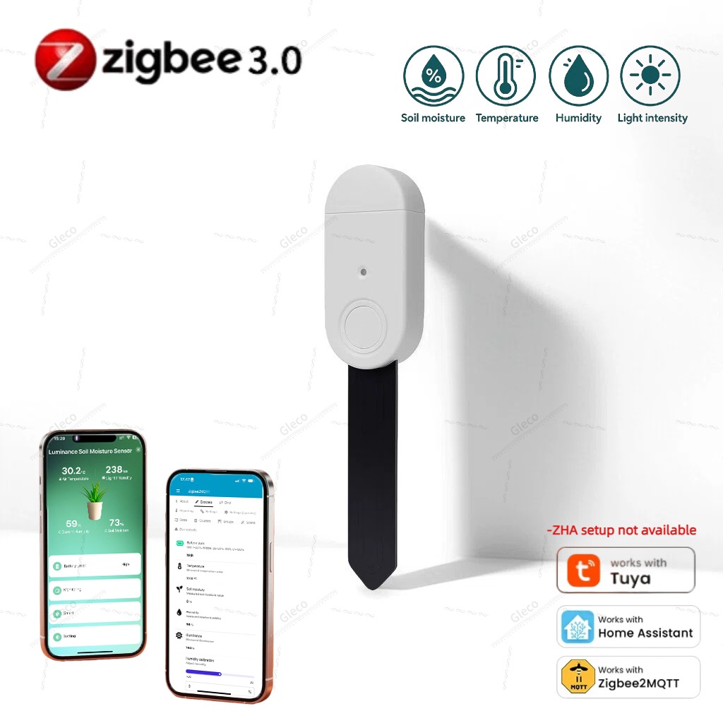 4in1 Zigbee Soil Moisture Temp - Smart Garden Light 评论和价格