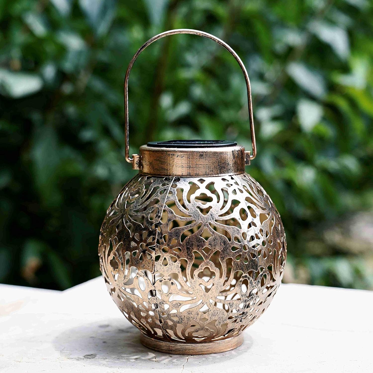 1-6PCS Moroccan Solar Lanterns - Smart Garden Light 评论和价格