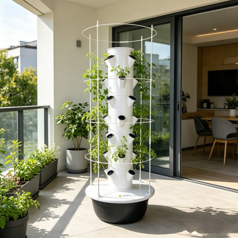 9 Layer Hydroponic Tower Indoo - Smart Garden Trellis 评论和价格
