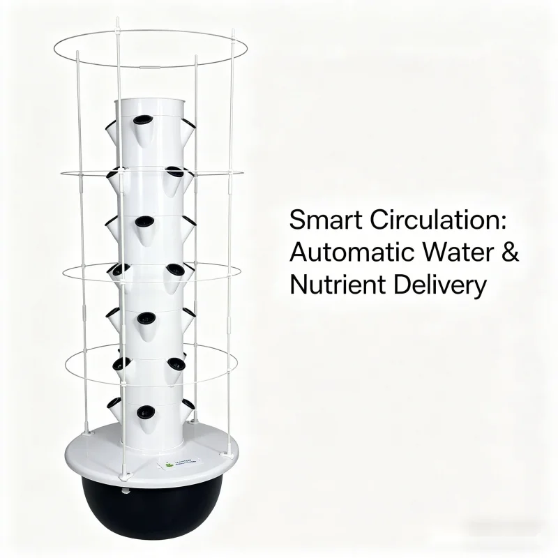 9 Layer Hydroponic Tower Indoo - Smart Garden Trellis 评论和价格