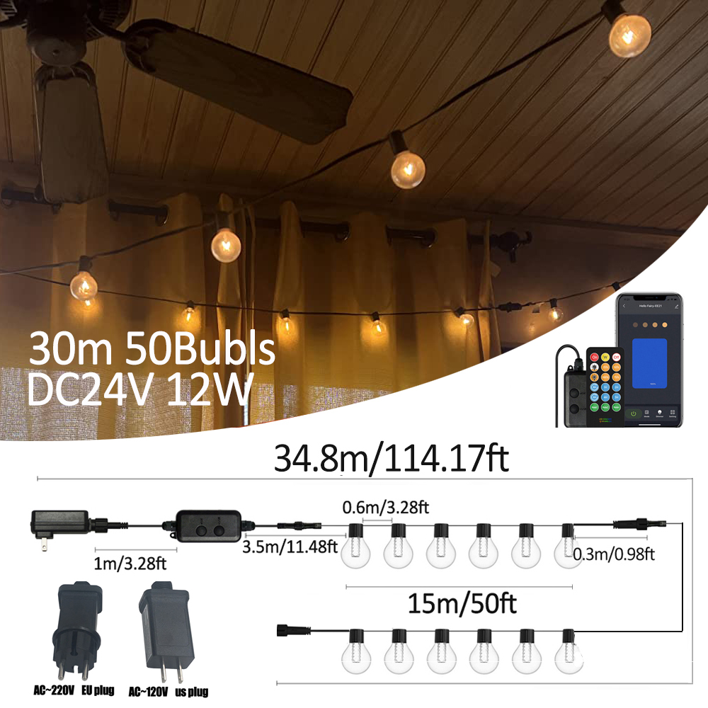 G40 Smart Outdoor DIY LED Stri - Smart Garden Light 评论和价格