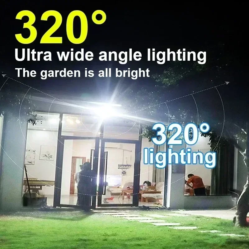 1/2PC 55LED Solar Wall Light 3 - Smart Garden Lanterns 评论和价格