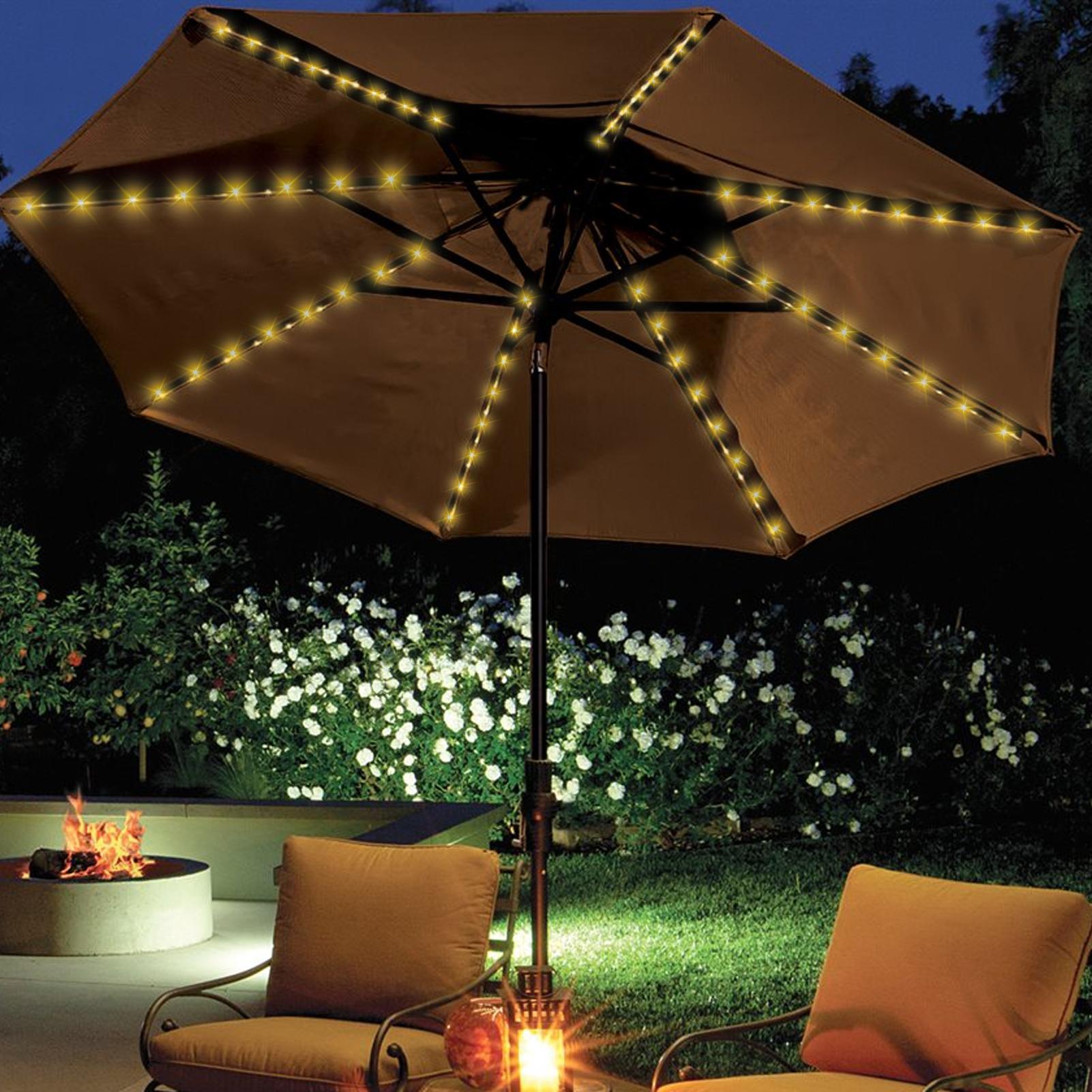 Solar Umbrella String Light 10 - Smart Garden Light 评论和价格