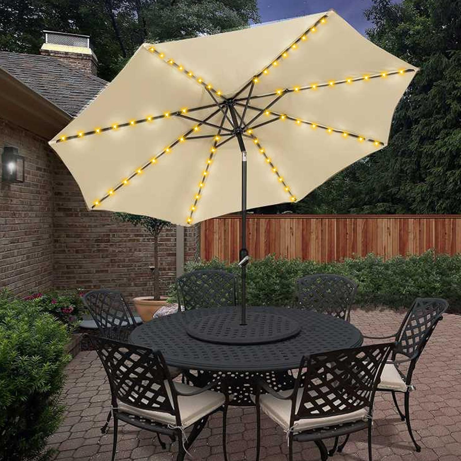 Solar Umbrella String Light 10 - Smart Garden Light 评论和价格