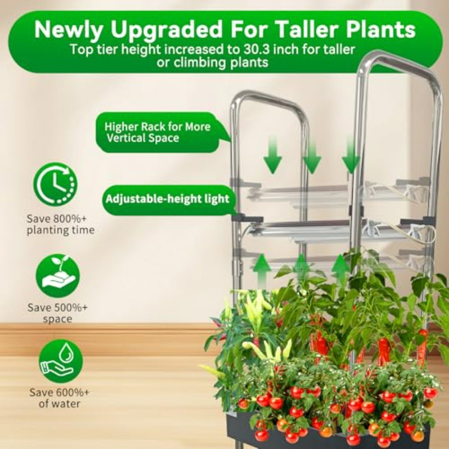 Indoor hydroponics growing sys - Smart Garden Light 评论和价格