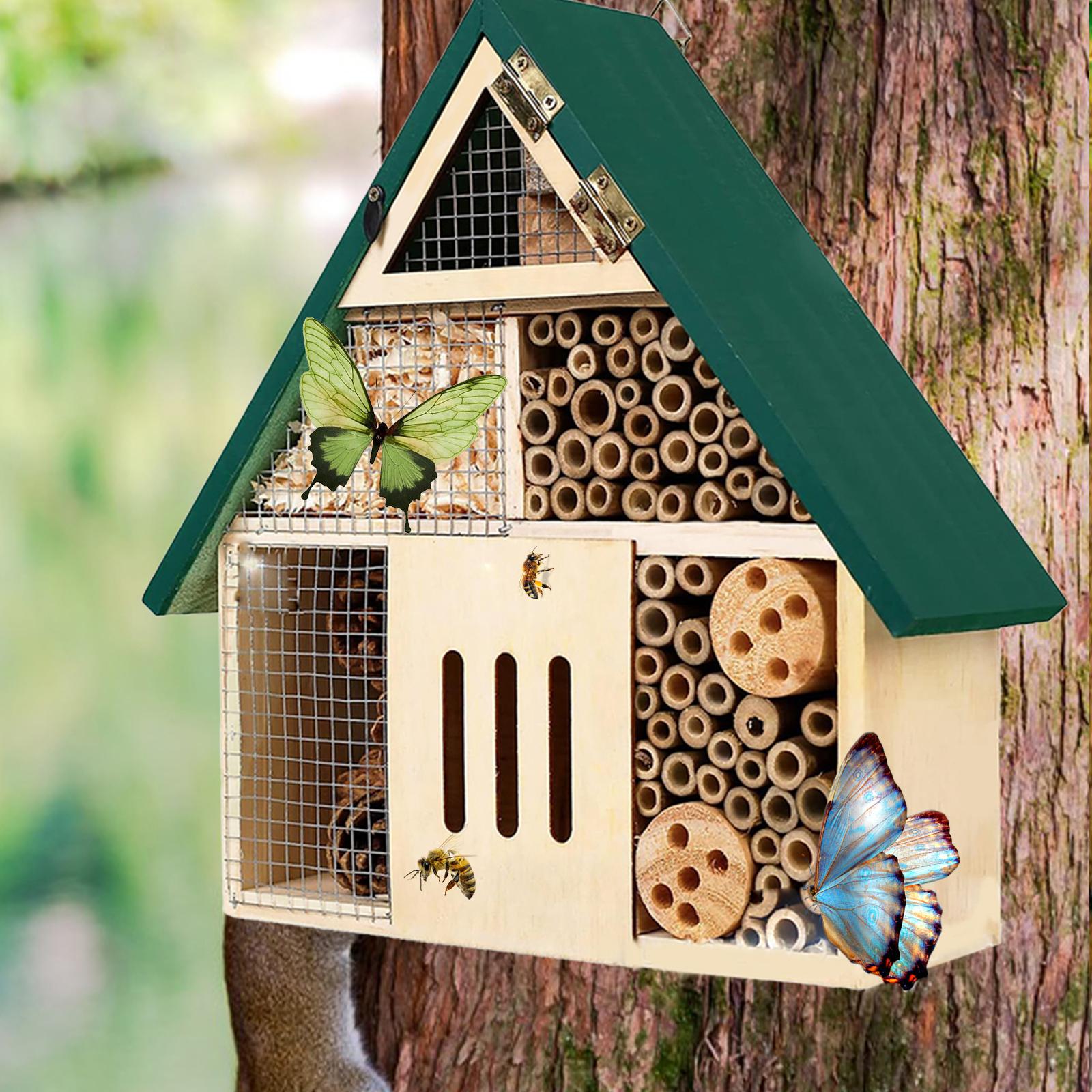 Outdoor Wooden Insect House Be - Insect Hotel Wood 评论和价格