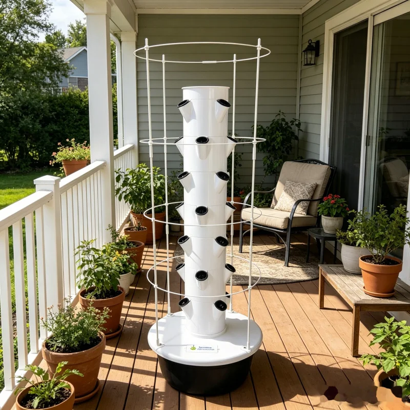 9 Layer Hydroponic Tower Garde - Smart Garden Trellis 评论和价格