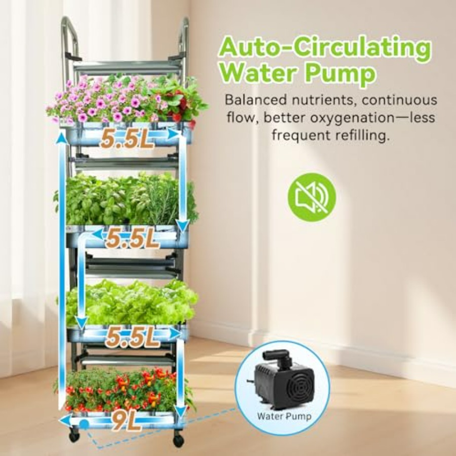 Indoor hydroponics growing sys - Smart Garden Light 评论和价格