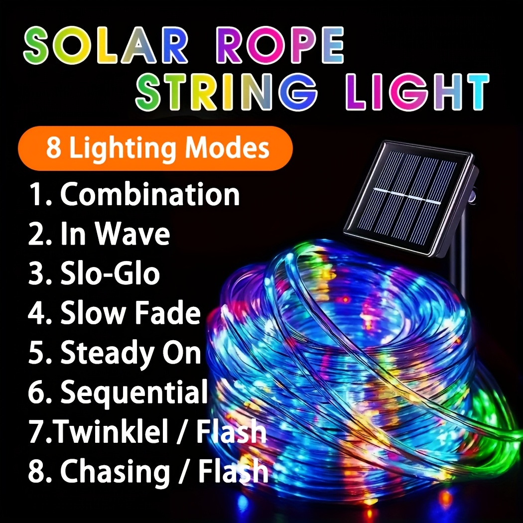 Outdoor Solar LED Fairy Lights - Smart Garden Light 评论和价格