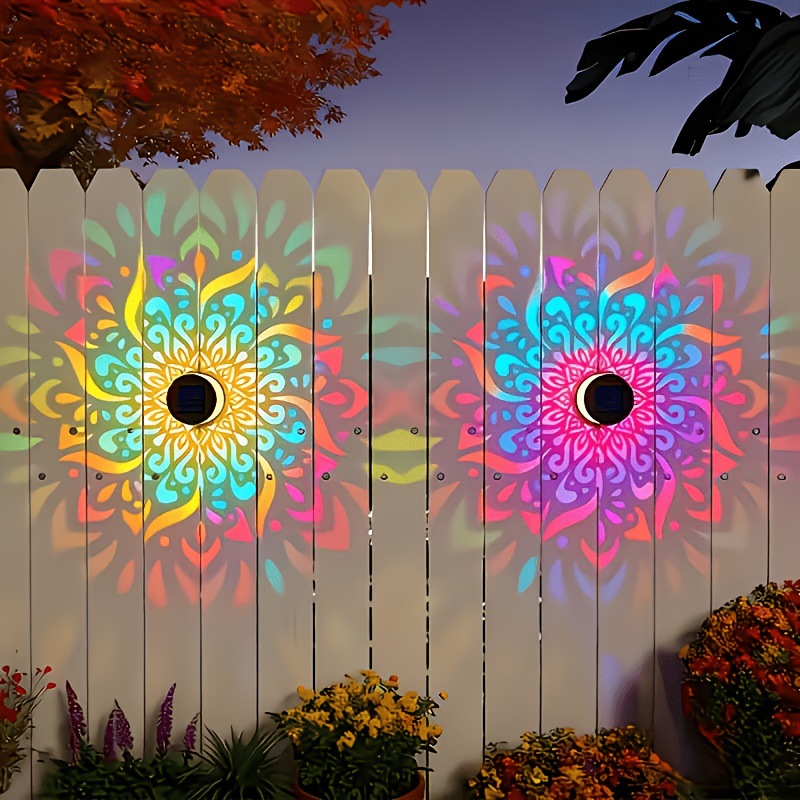 Solar LED Wall Light Mandala P - Smart Garden Light 评论和价格