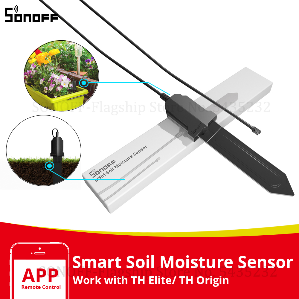 SONOFF MS01 Soil Moisture Sens - Smart Garden Test 评论和价格