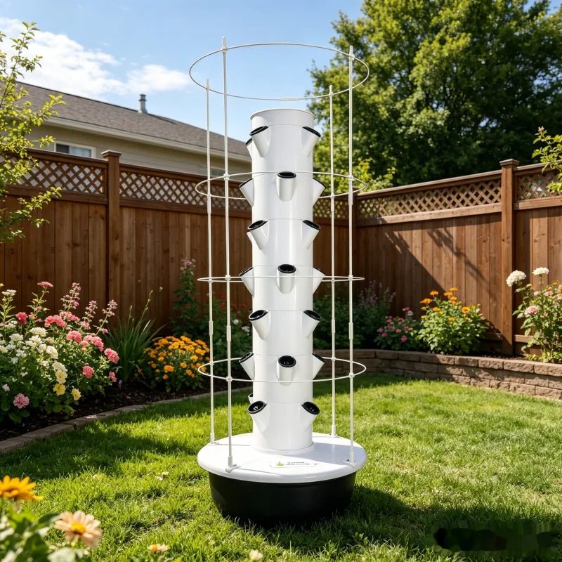 7 Layers Vertical Hydroponic T - Smart Garden Trellis 评论和价格
