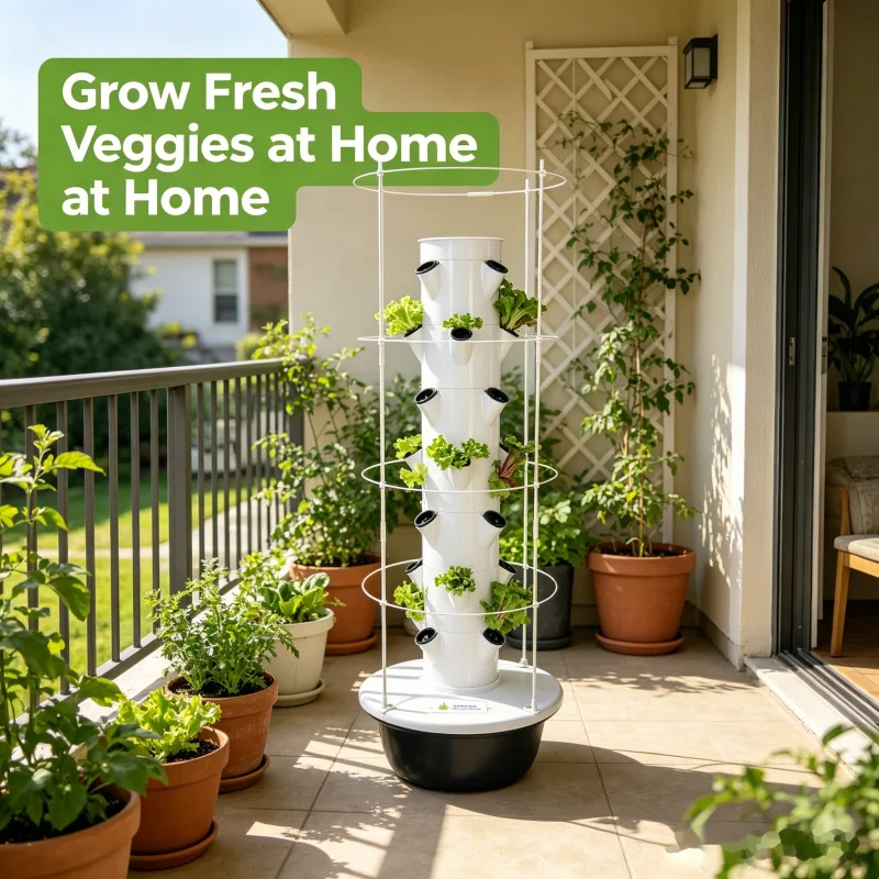 5-Layer Vertical Hydroponic Ga - Smart Garden Trellis 评论和价格
