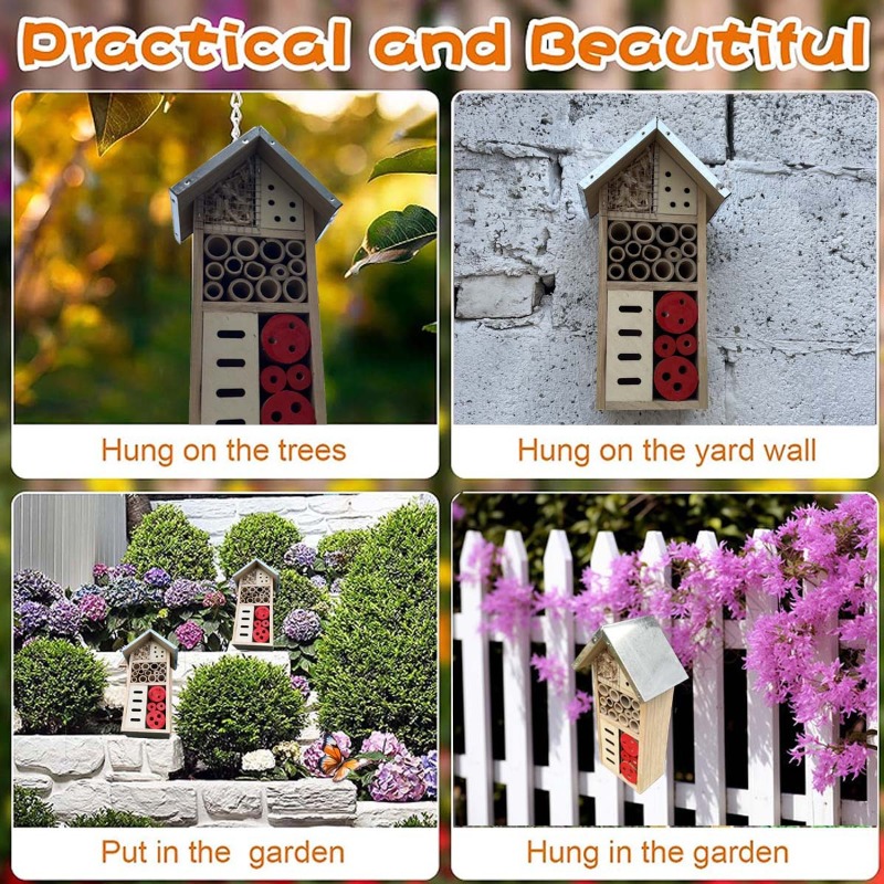 Insect House Wooden Insect Hot - Insect Hotel Wood 评论和价格