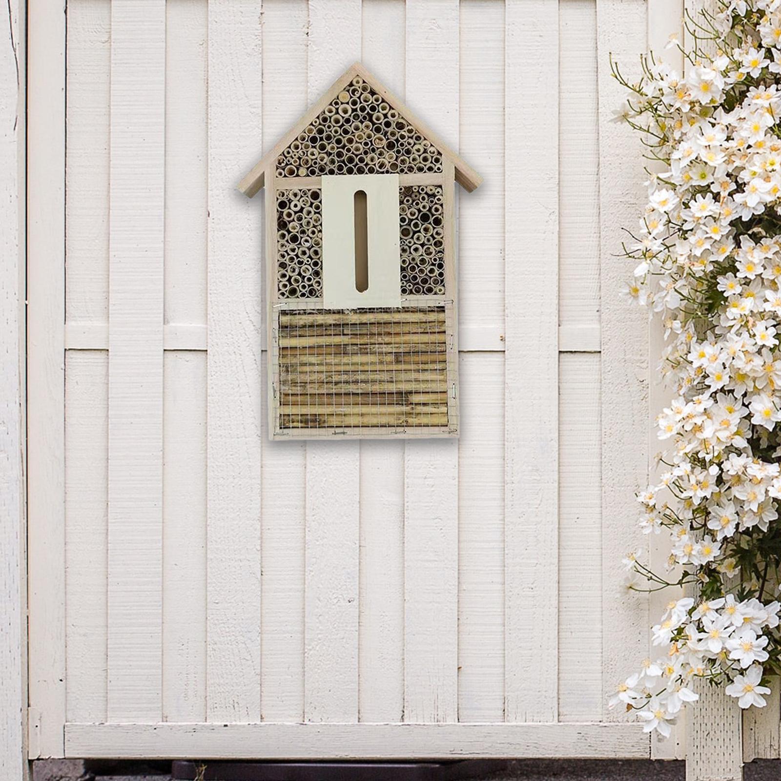 Bee House Ladybug Habitat Bee  - Insect Hotel Wood 评论和价格