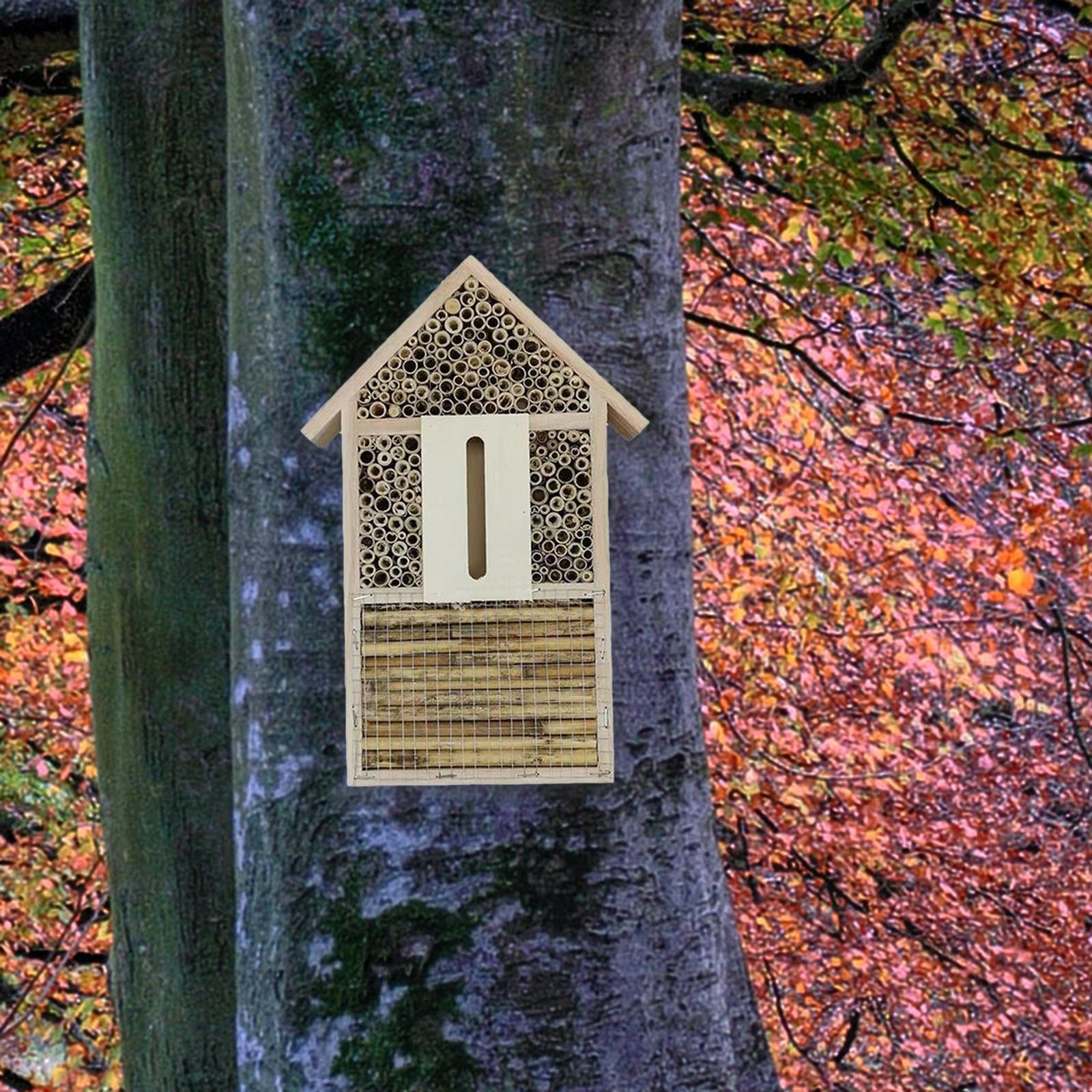 Bee House Ladybug Habitat Bee  - Insect Hotel Wood 评论和价格